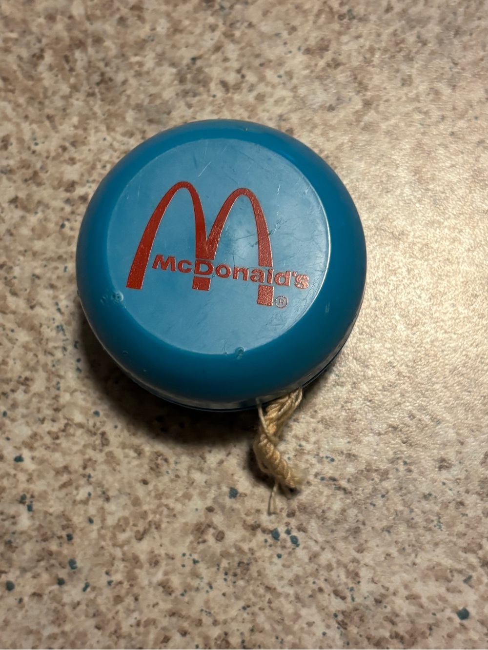 McDonald's Blue Vintage Yo-Yo Toy
